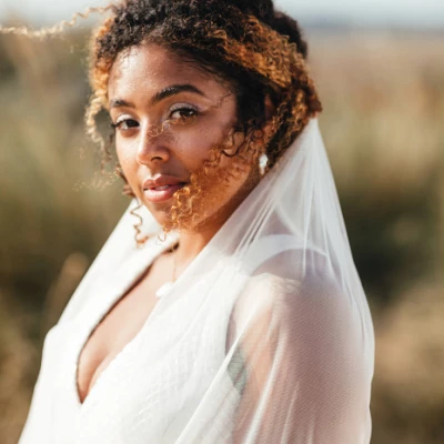 veil detail sequin close up p
