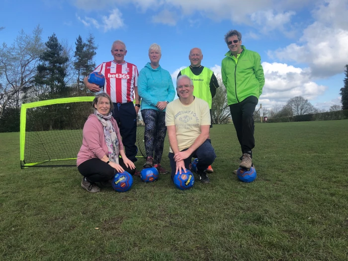 walking football
