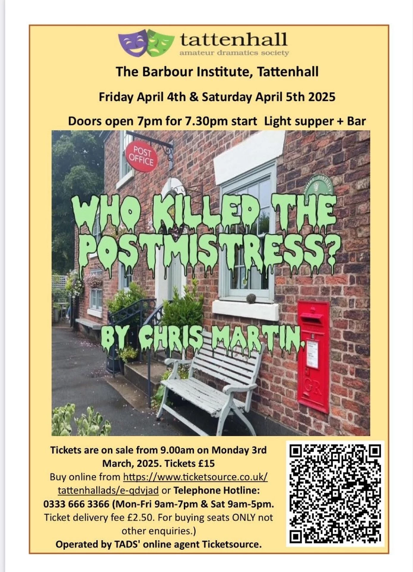who killed the postmistress