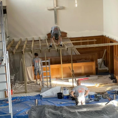 wooden structure removal