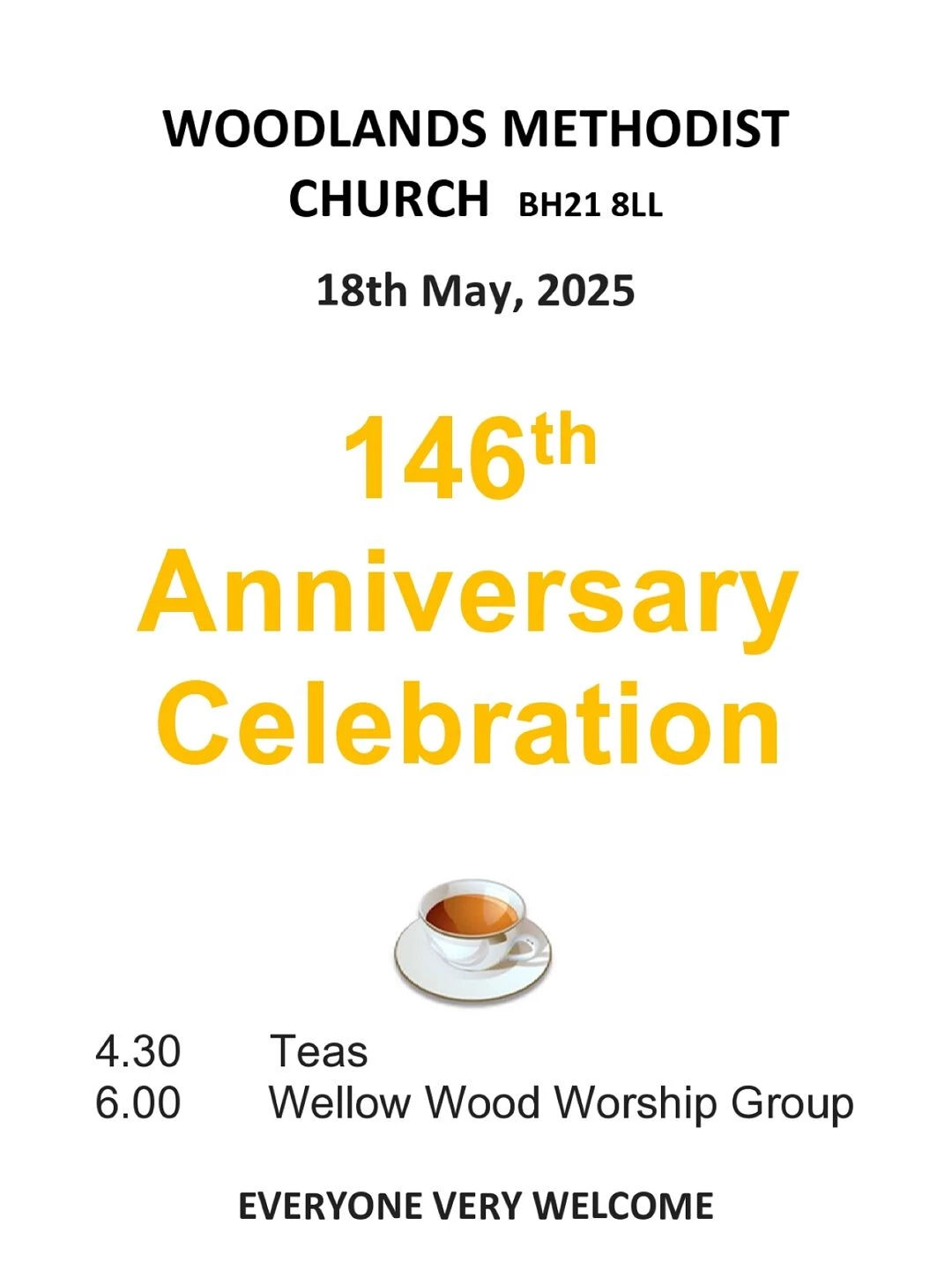 woodlands anniversary