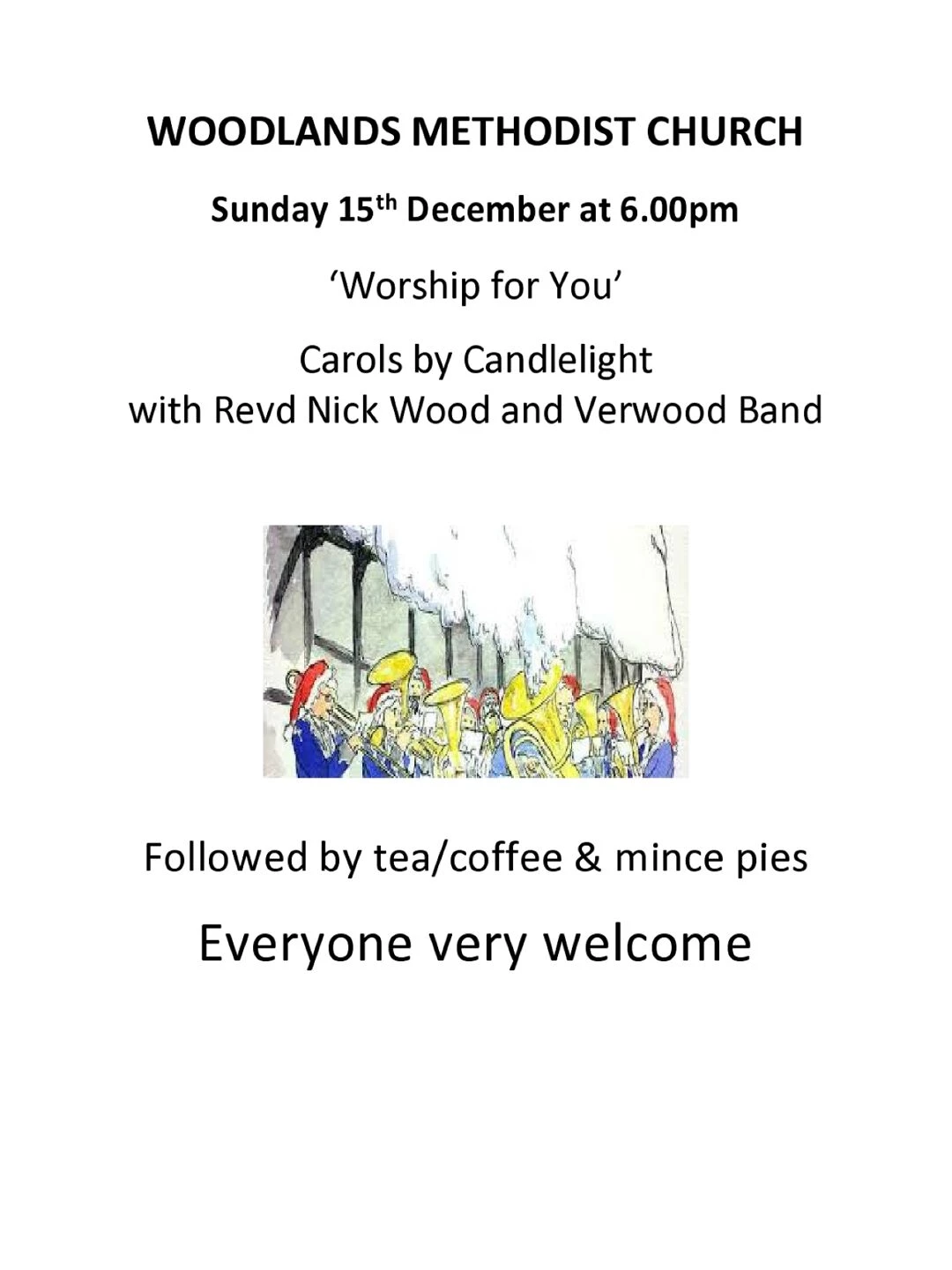 woodlands carols 2024
