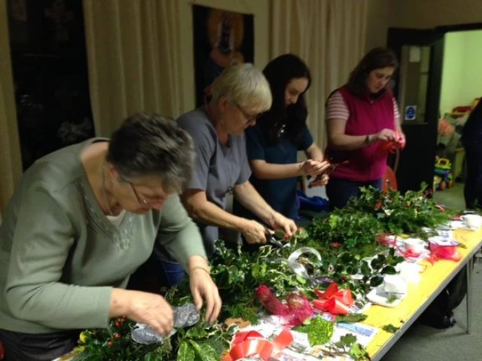 wreath making 2