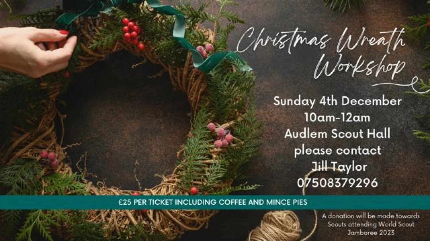 wreath making workshop 4