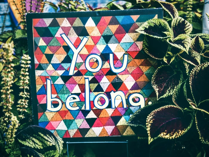 you belong