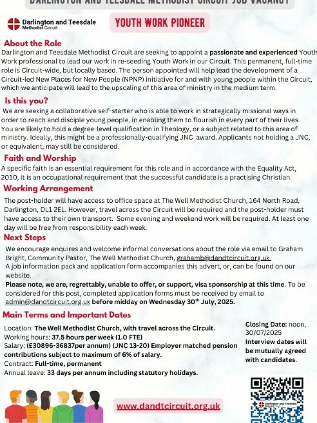 youth worker pioneer dt june 2025