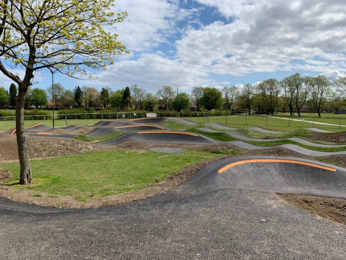 zetland pump track trees